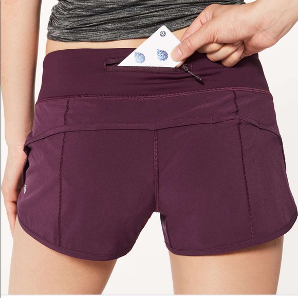 lululemon athletica Pants - BUNDLE! Speed Shorts 2.5” Dark Adobe + Sea Tonic